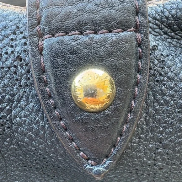 Louis Vuitton Black Leather Tote - Make Me An Offer! - Picture 5 of 16